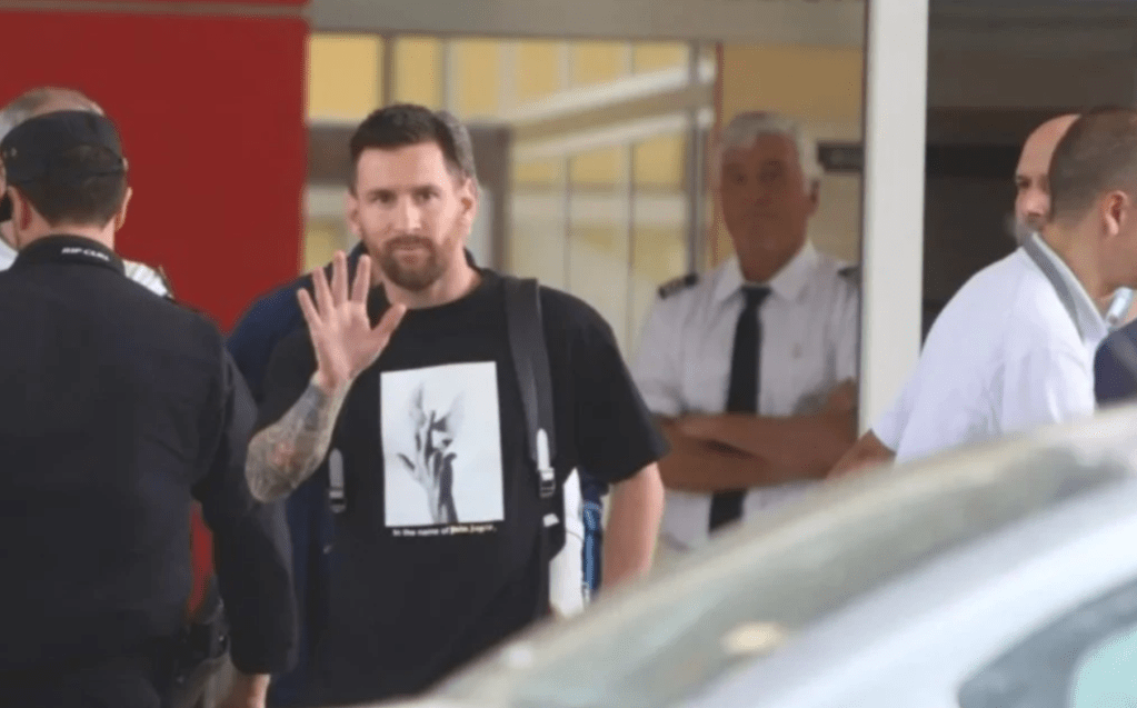 Lionel Messi llegó a Rosario para pasar Navidad y Año Nuevo con su&nbsp;familia