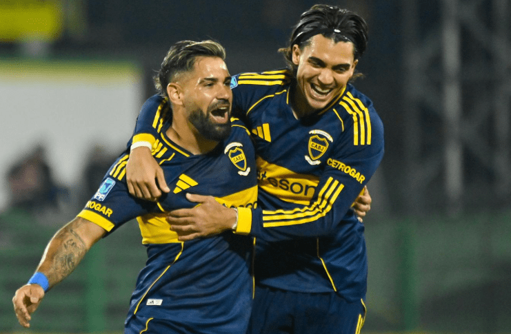 Boca goleó 4-0 a Defensa y Justicia en Varela y se metió en los&nbsp;playoffs